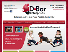 Tablet Screenshot of dobbsbrace.com